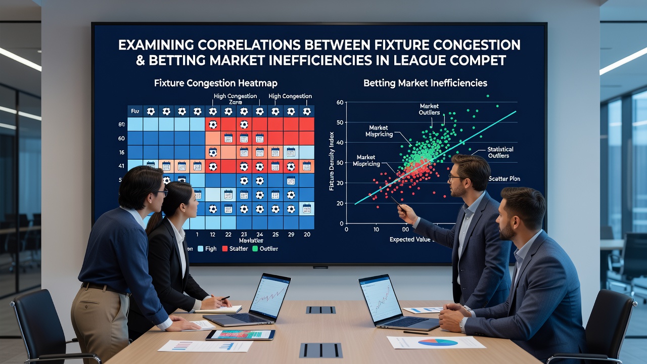 Data visualization of betting odds versus actual results during high-density fixture periods in European leagues