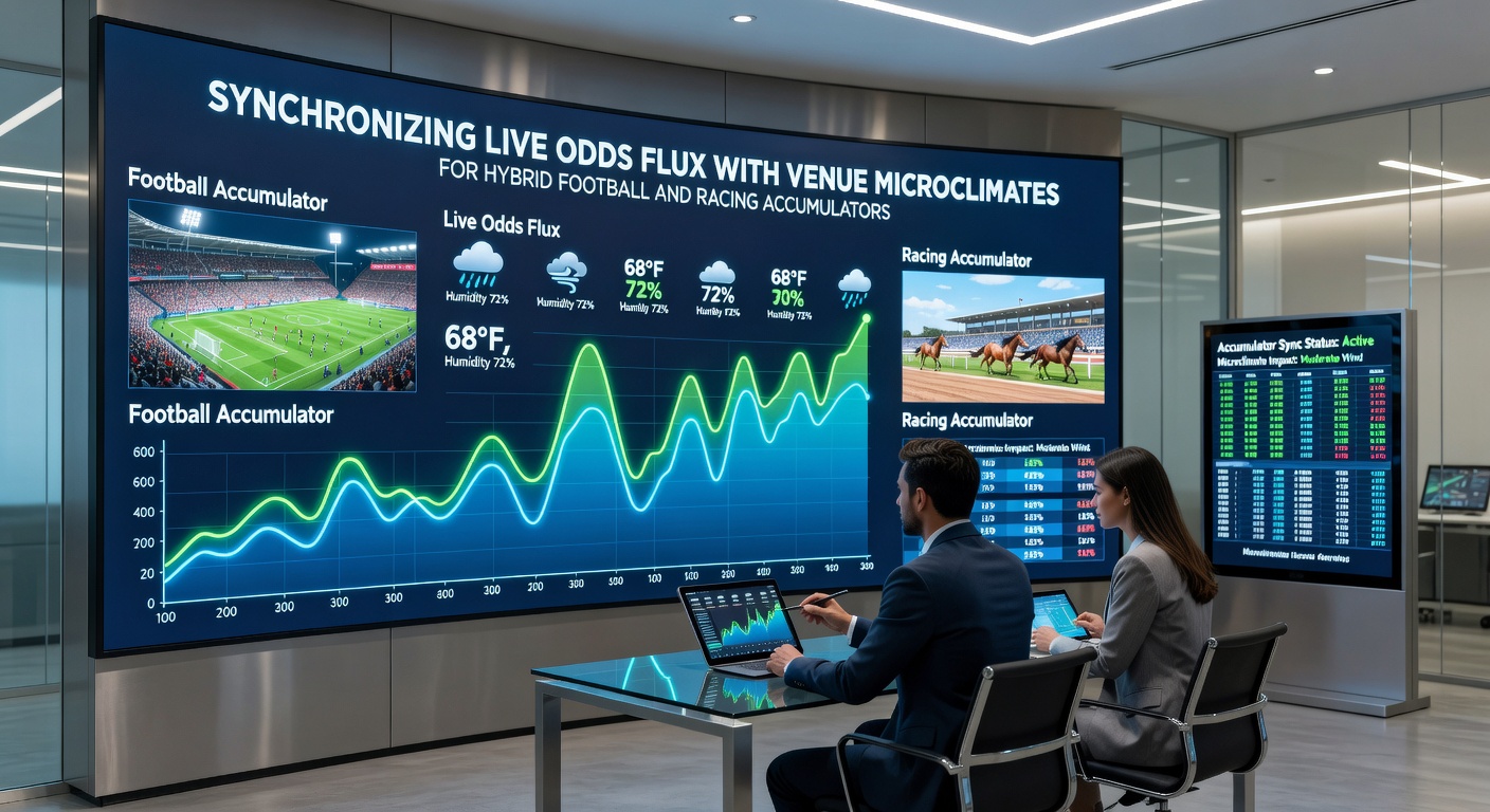 Stadium and racetrack environments influencing live betting data streams